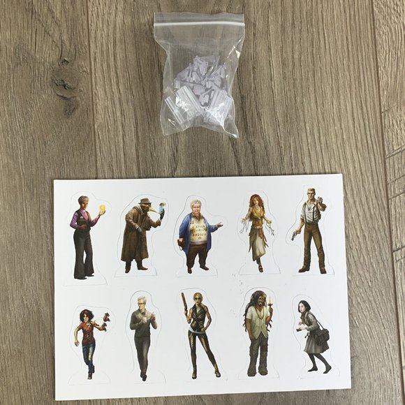 APOCRYPHA ADVENTURE Card Game Box One: The World - Lonesharkgames 2017-open Box - Picture 8 of 16